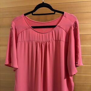 Flutter Sleeve Blouse